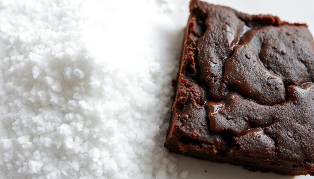 Baking soda and brownie texture