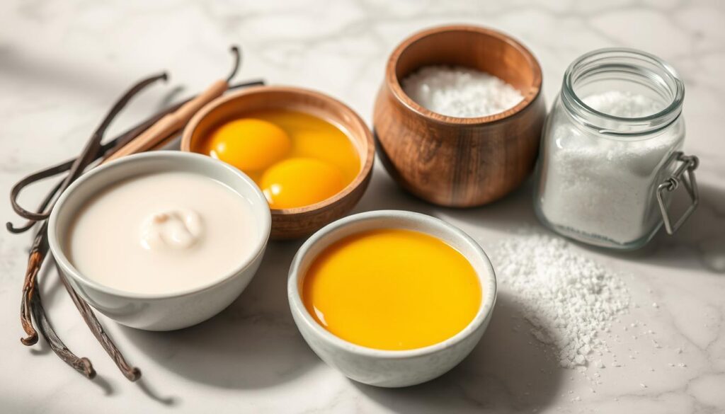 Crème Brûlée Ingredients