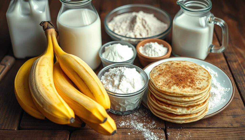 Dairy-Free Pancake Ingredients