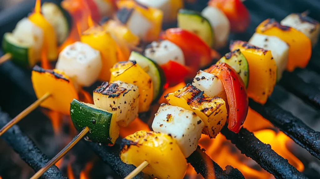 Grilled skewers