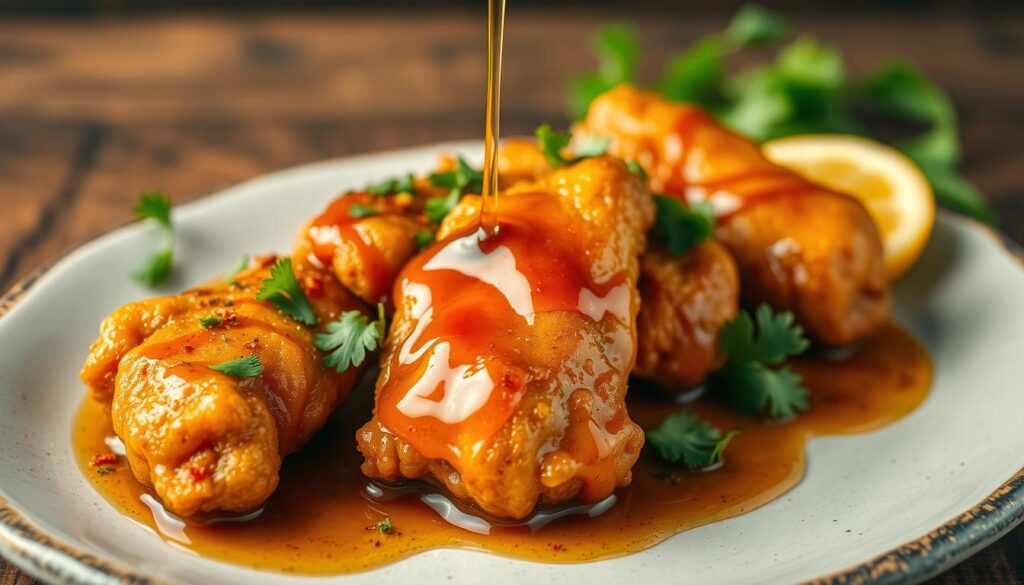 Hot Honey Chicken Dish