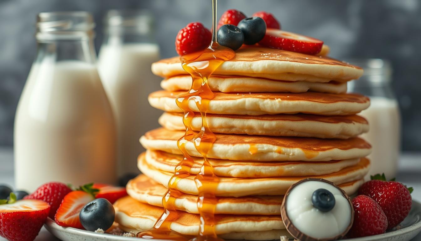 What can I use instead of milk in pancakes?