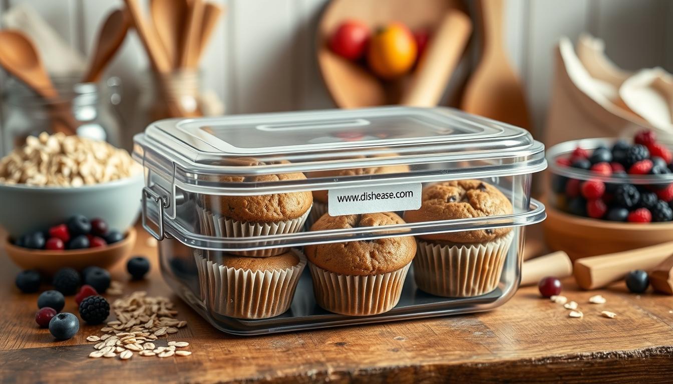 Where do you store protein muffins?