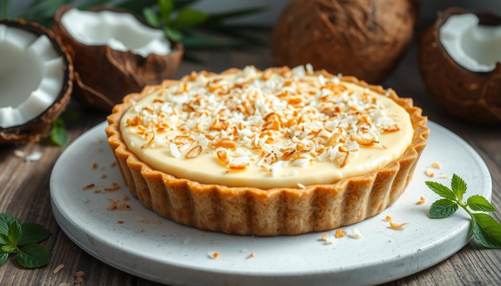 coconut custard pie recipe