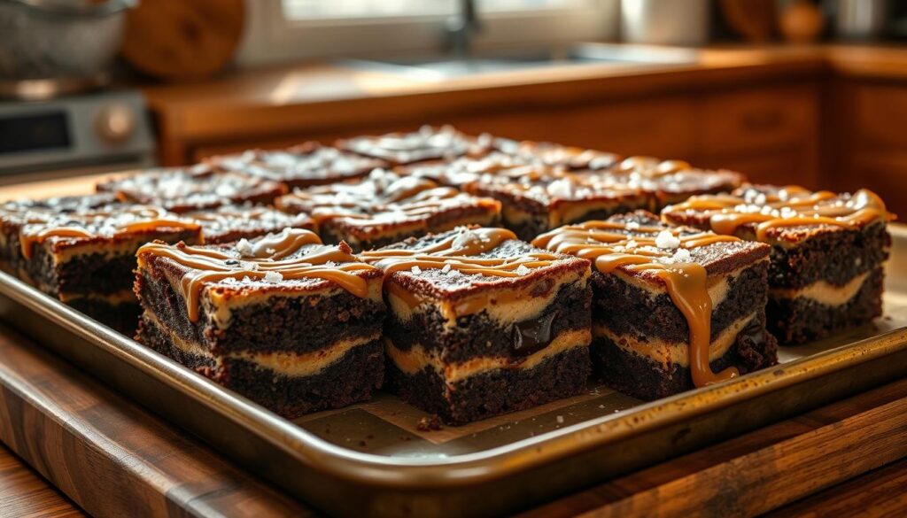 slutty brownie baking