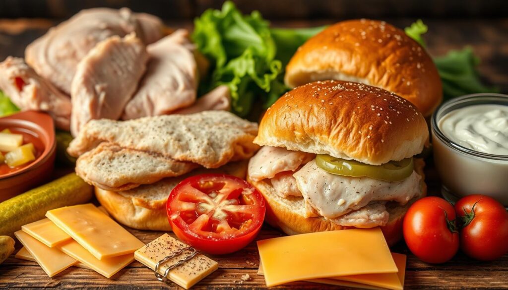 Chicken Sliders Ingredients