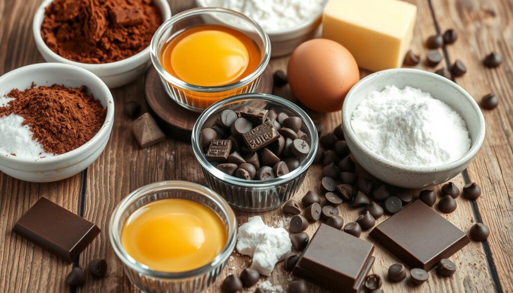 Chocolate Cupcake Ingredients