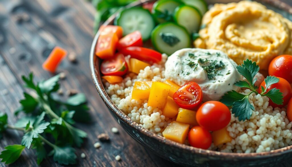 Mediterranean Bowl Base Ingredients