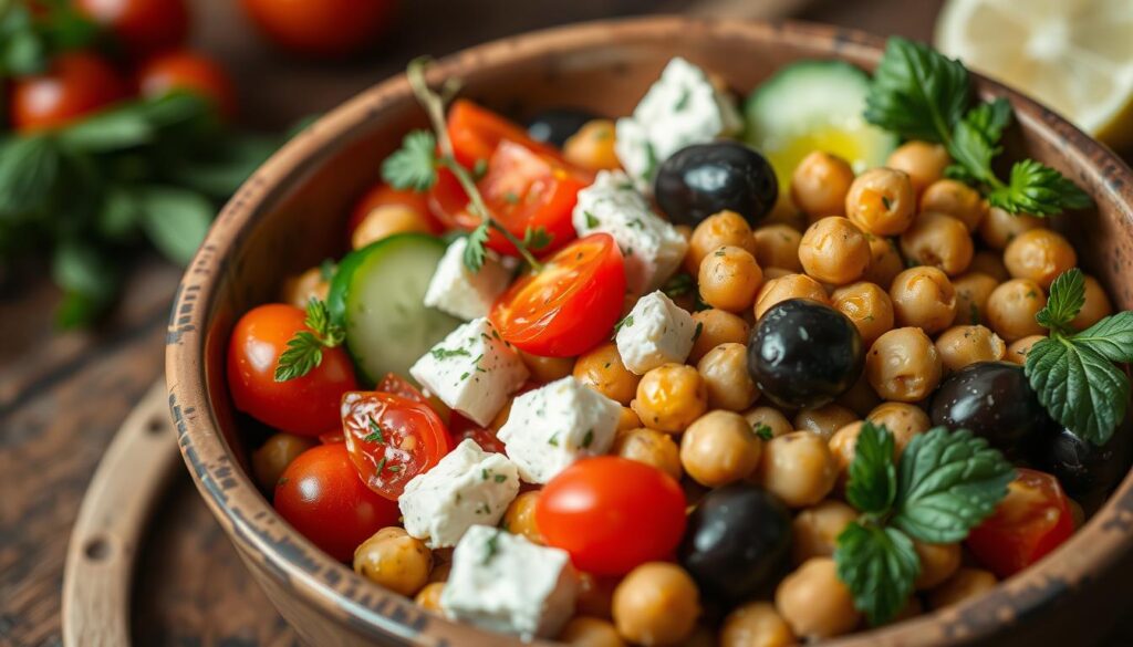 Mediterranean Bowl Ingredients