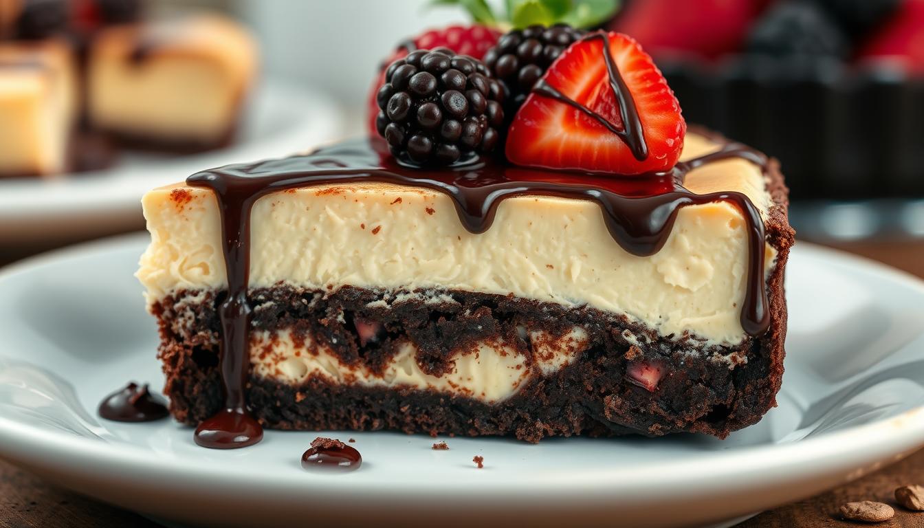 brownie cheesecake recipe